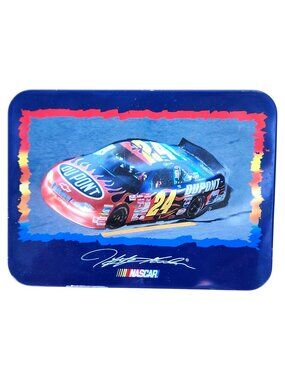 Jeff Gordon NASCAR 2001 Collectible Bicycle Playing Cards w/Tin (2 Sealed Packs)